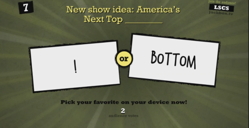 b-atiful: pancakeke: another fun night of quiplash This is maybe the funniest possible outcome for t