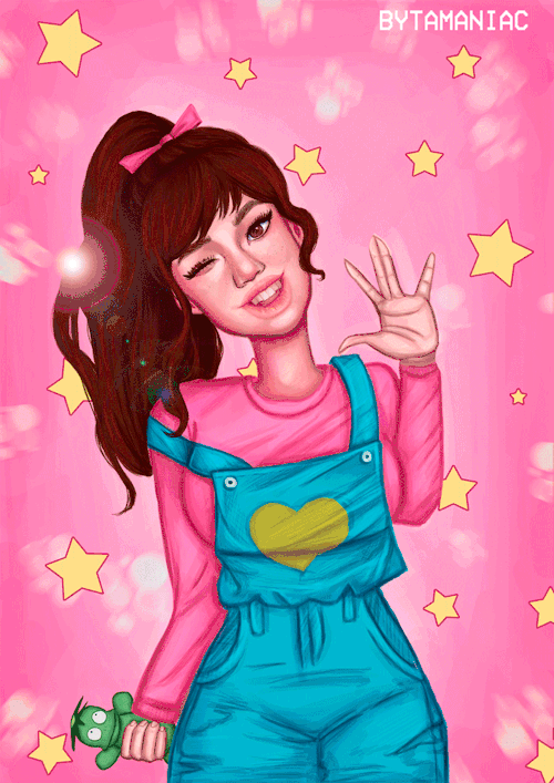 My version of Miki fron 90′s anime “Marmalade Boy”.And the timelapse video: