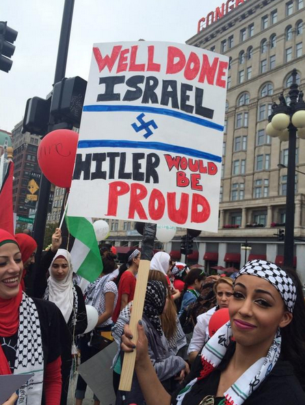 littlegoythings: goldhornsandsteel: imnotwhiteimjewish: dreadfulpenny: Pro-Palestine protesters are 