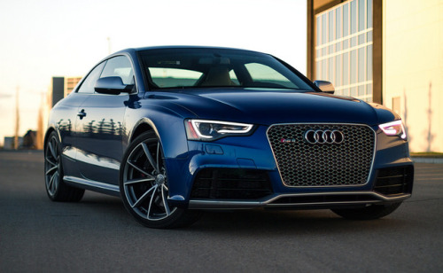 carsandtransports:  Audi RS5 Sunset Front by Anitesh Jaswal on Flickr.
