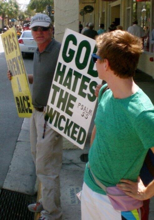 katscatwhiskers:  tyler oakley + the westboro baptist church