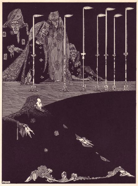 surrealismart:    Tales of Mystery and Imagination by Edgar Allan Poe   1923  Harry Clarke  