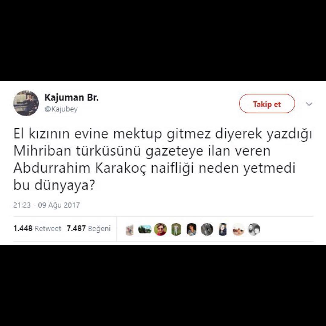 El kızının evine mektup...