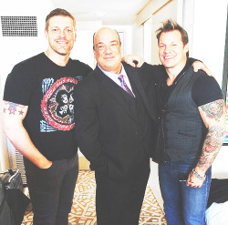 y2jbaybay:  One conversation you wont want to miss! @HeymanHustle, @EdgeRatedR &amp; @IAmJericho in one room! ~ PodcastOne