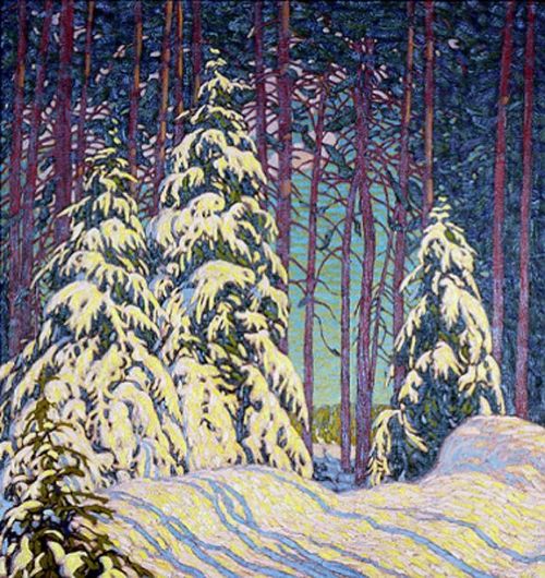 indigodreams: Winter Sunrise, 1913 Lawren Harris