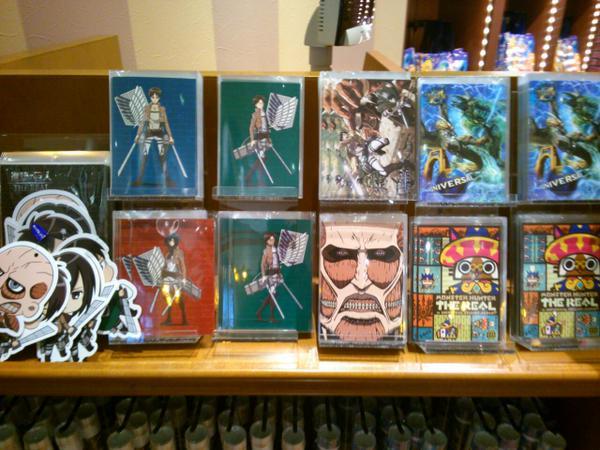  First looks at official SnK merchandise from the Universal Studios Japan SnK: THE