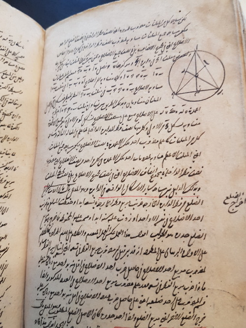 LJS 296 -  Īḍāḥ al-maqāṣid li-farāʼiḍ al-fawāʼidMath time! This manuscript is a mathematica