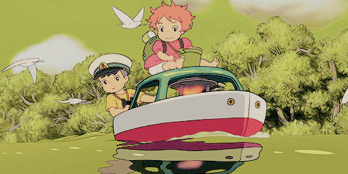klauswalz:    I’ll always love Ponyo, whether she’s a fish, a human, or in between.  
