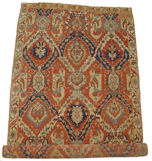 Dragon carpet  Kuba, Azerbaijan, 17th cen. “This rug represents the village carpet-weaving tra