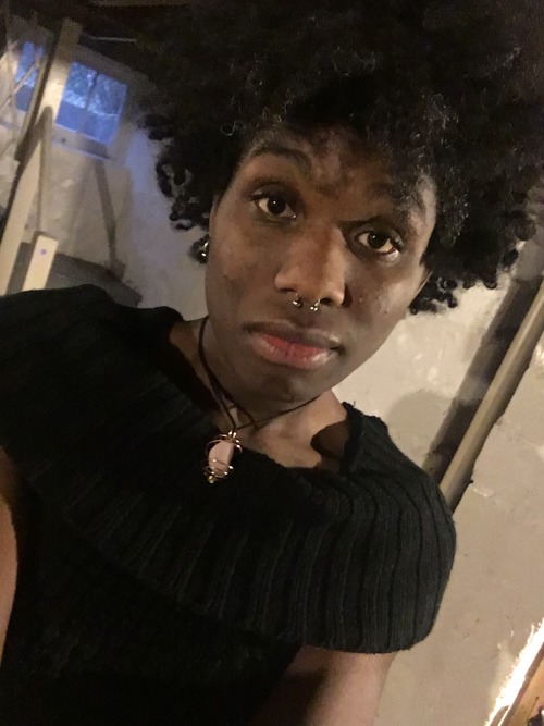 transnormativ: black is beautiful they/them | ig: transnormativ