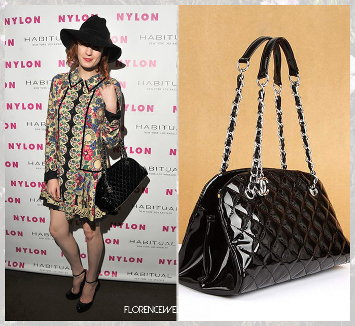 Florence Welch Style — Nylon Music Issue launch party