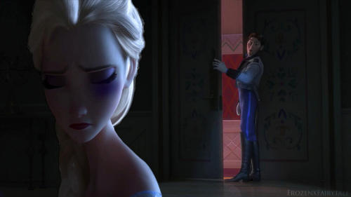 Elsa got slappen in the face and punched in the eye. Why you aks? Because she deserves it. I could g