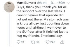 crewniverse-tweets:  Matt Burnett’s words