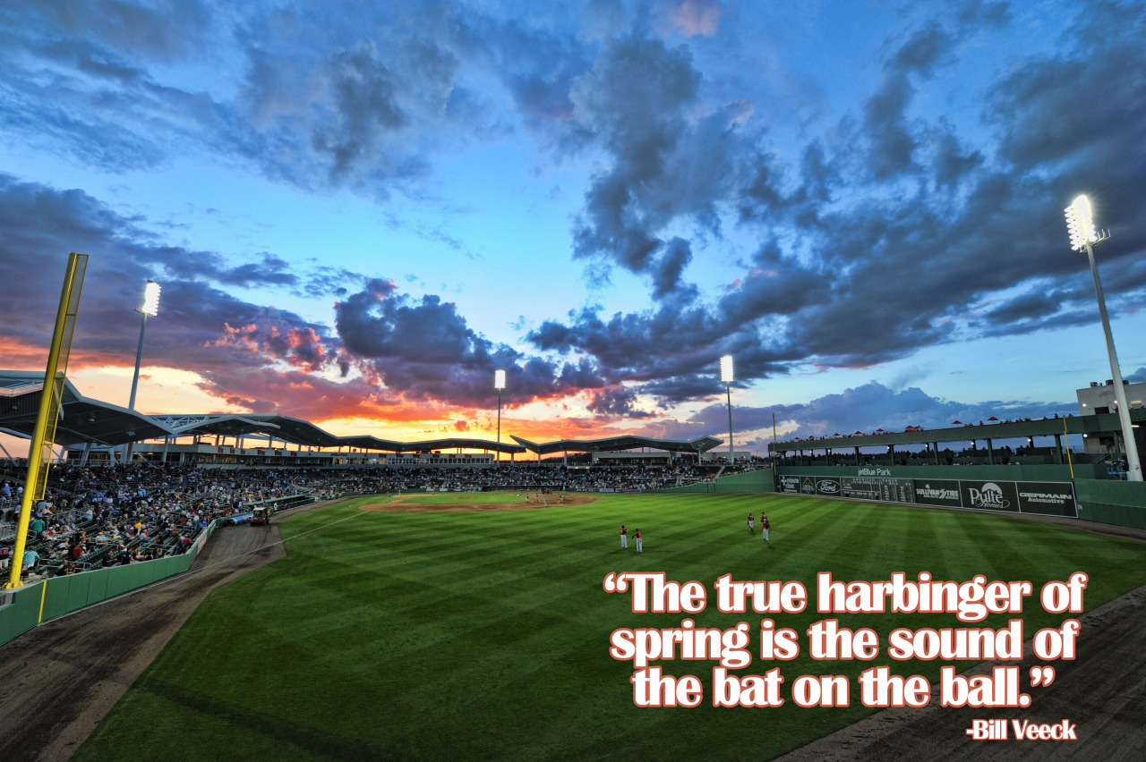 mlb:
“The true sound of spring is baseball.
”
