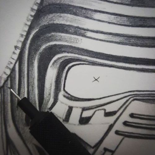 WIP#starwars #kyloren #pencil #adigranov