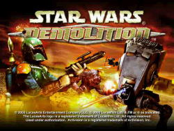 obscuritory: obscuritory:  In the years leading up to The Phantom Menace, promotion for the Star Wars franchise kicked into high gear. Games had a big part in that. Of the many tie-in games and spinoffs, one of the more confusing is Star Wars: Demolition,