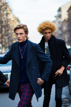 male model street style