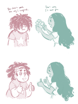 sallykie:  If Steven decided to grow out