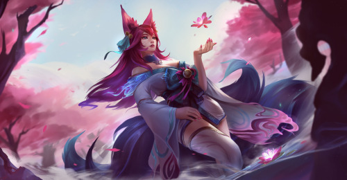 notoriouslydevious: Spirit Blossom Ahri by BcoPy