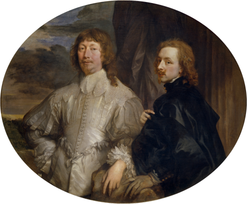 Sirs Endymion Porter and Anthony van Dyck, Anthony van Dyck, ca. 1635