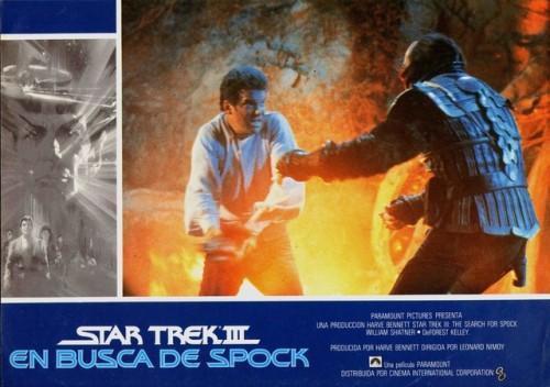 “Stark Trek III: The Search for Spock”      Spanish lobby cards (repost)