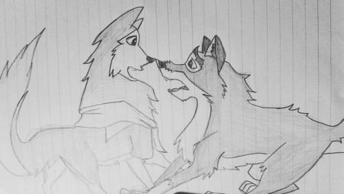 Kinda miss drawing, maybe I should pick it up again. #drawing #balto #favoritefilm #childhood #child