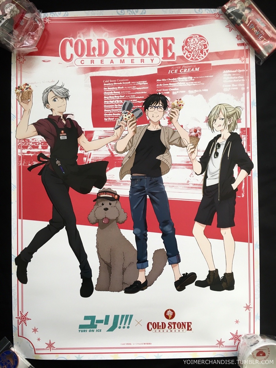 yoimerchandise: YOI x Cold Stone Creamery Collaboration Merchandise Original Release