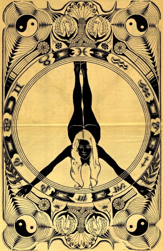 1969 Psychedelic Illustration From Rebirth (an Underground Newspapper From Phoenix, AZ)Unknown ArtistHe/She