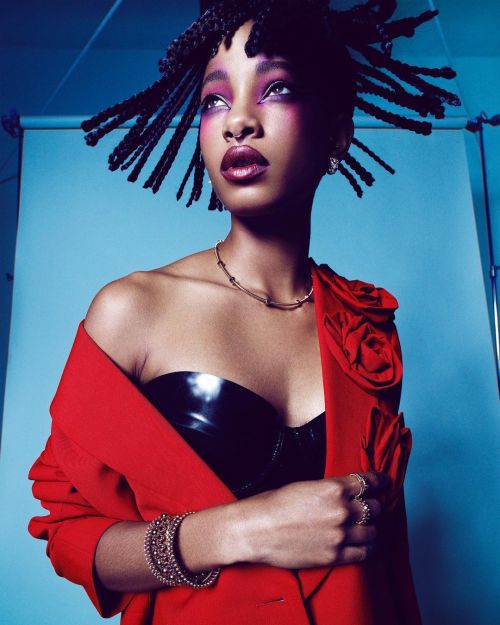 Porn Pics black-is-no-colour:Willow Smith, photographed