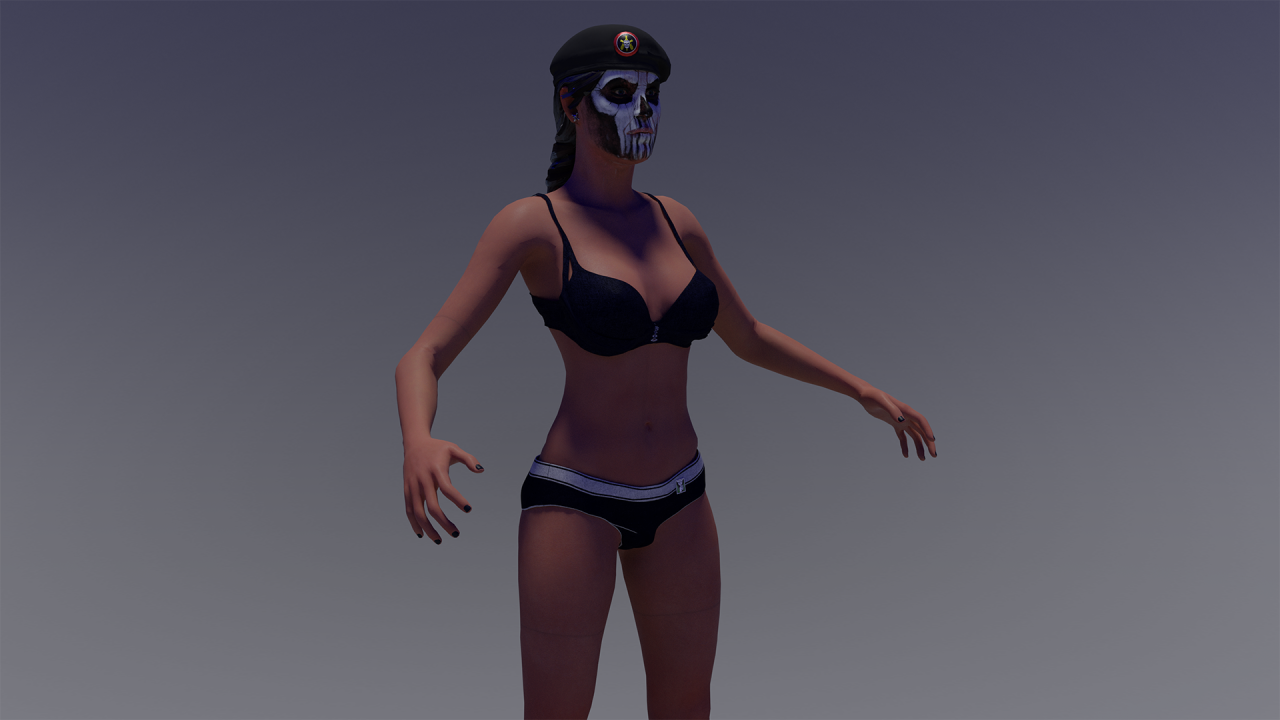 [R6S] Caveira - nude (Blender)