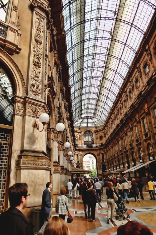 italian-luxury:Galleria Vittorio Emanuele II, Milan