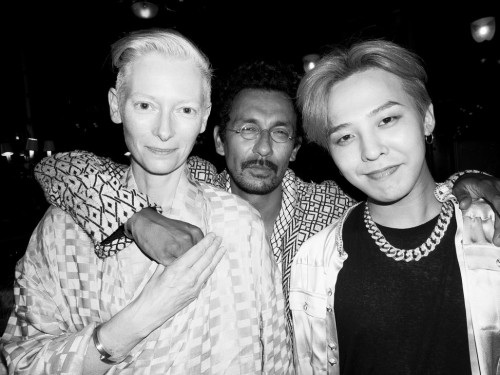 [PURPLE MAGAZINE] G-DRAGON with Tilda Swinton, Haider Ackermann, Kanye West,Francesca Amfitheatrof, 