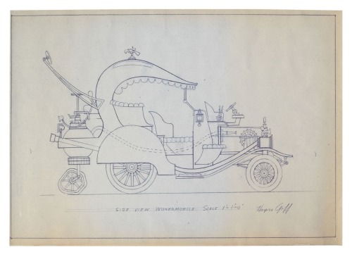 Harper Goff (1911-1993) Wonkamobile (1970)