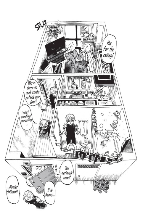 kisachi-tf:  Saitama’s house from the manga. 