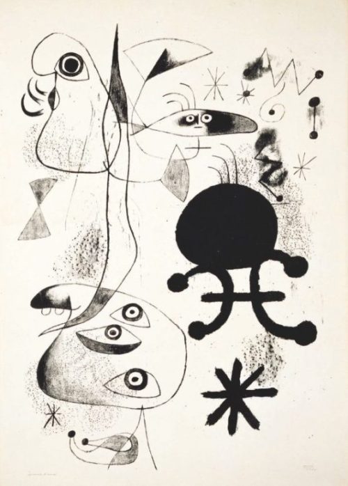 Serie Barcelona II, Joan Miró (1944)