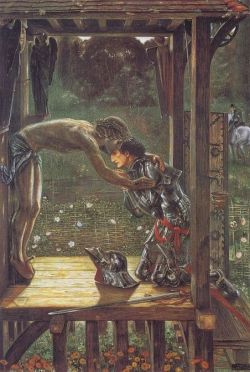 The Merciful Knight - Edward Burne-Jones 1863