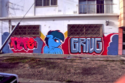 shinodage:I don’t do graffiti as often