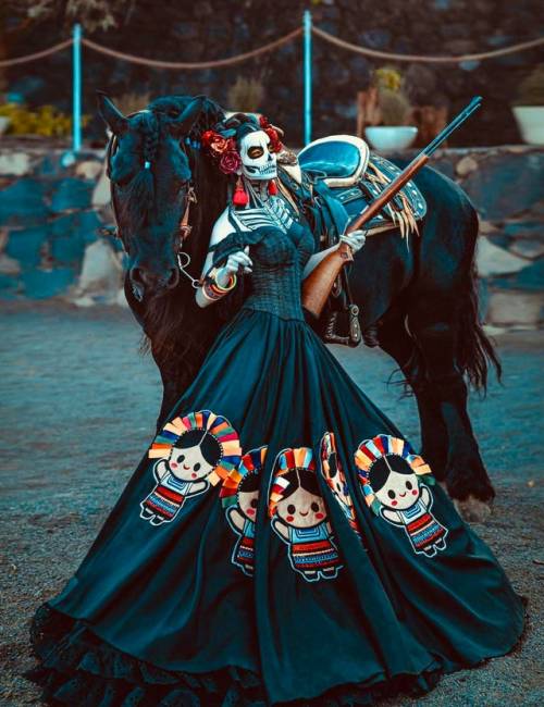 makeuphall:Miss Guanajuato’s traditional outfit for Miss Mexico 2020(source)