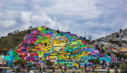 boredpanda:    Mexican Government Asked Street Artists To Paint 200 Houses To Unite Community  