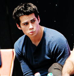 hornyhoechlin:    Dylan O’Brien at Alpha Con   