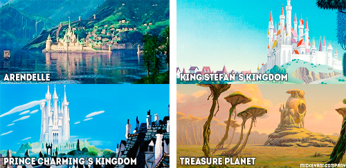 mickeyandcompany:Disney + fictional settings