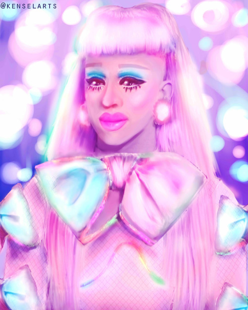 Aja’s  Wigs on Wigs on Wigs look from ep 3 of All StarsIf you have any suggestions for future drawin