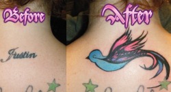 forever90s:  The Best Cover Up Tattoos! These are incredible. #5 is amazing. You gotta see these! 