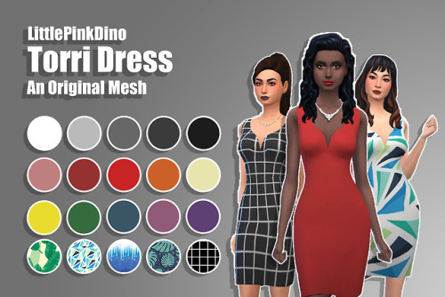 Torri Dress -  An Original MeshHello Everyone! I decided to make another dress, but a bit more 