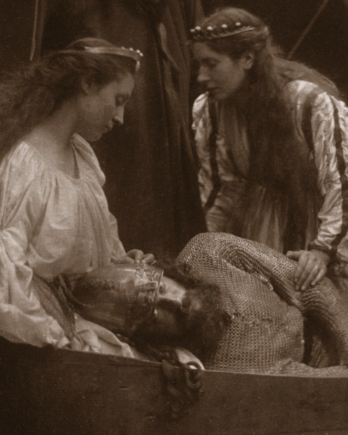 Julia Margaret Cameron (1815-1879), “So like a shatter’d Column lay the King”, 187