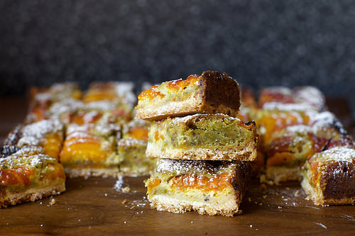 food52 - A play on frangipane — with pistachios.Apricot...