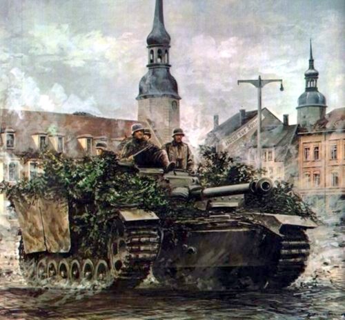 hanspanzer:  stug 3 en prusia 1945 