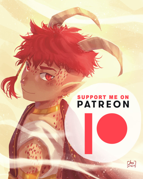 finally I DID IT! I officially opened my Patreon Page!My project is to draw various fanarts of our f