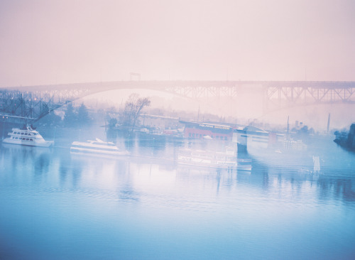 anthony-samaniego:portland bridges 2016single, double, and triple exposures shot on medium format fi