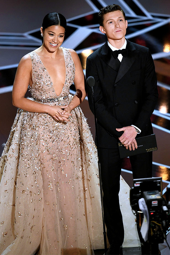 soldat: GINA RODRIGUEZ, TOM HOLLAND90th Academy Awards | March 4, 2018 ©Kevin Winter